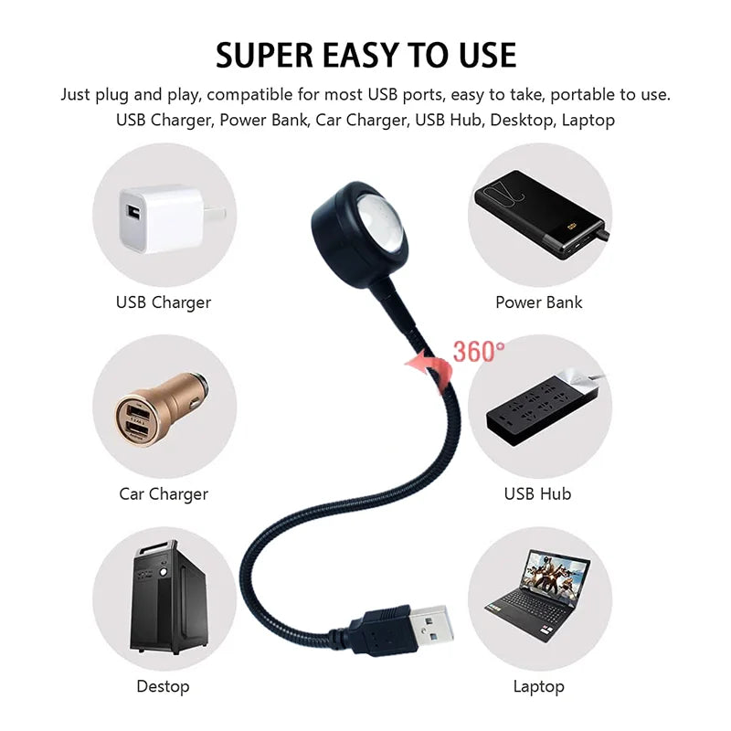 Sunset Lamp USB Powered Projector 7 Colors RGB Background Lights